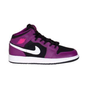 Air Jordan 1 Mid GS Raisin Brillant 555112 028