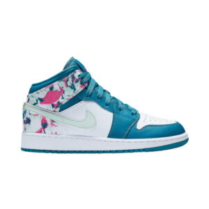 Air Jordan 1 Mid GS Paint Stroke Baskets 555112 300
