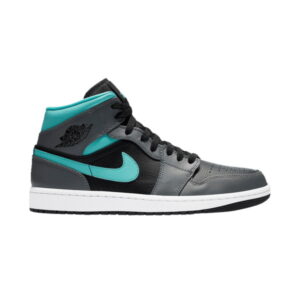Air Jordan 1 Mid Gris Aqua 554724 063