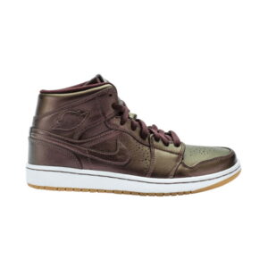 Air Jordan 1 Mid Nouveau Deep Burgundy Noir 629151 605