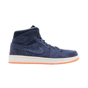 Air Jordan 1 Mid Obsidienne Orange Atomique 649688 406