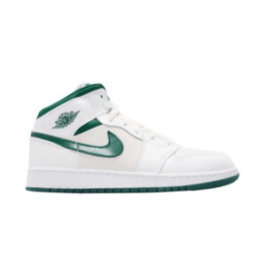 Air Jordan 1 Mid SE GC GS Blanc Mystic Vert Bleu CD6760 103