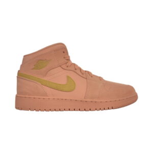 Air Jordan 1 Mid SE GS Baskets Corail Stardust Rose BQ6931 600