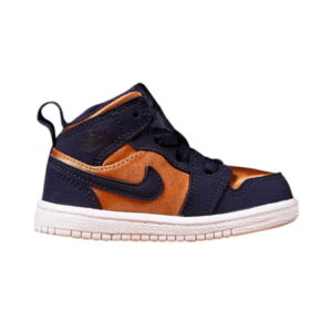 Air Jordan 1 Mid SE TD Obsidian Baskets Bleu BQ6933 401
