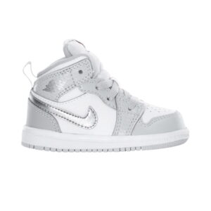 Air Jordan 1 Mid TD Gris Brouillard 644507 012
