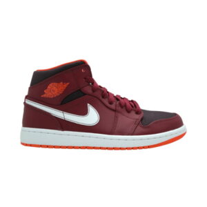 Air Jordan 1 Mid Team Rouge 554724 604