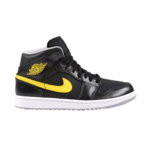 Air Jordan 1 Mid Jaune Rose 554724 070