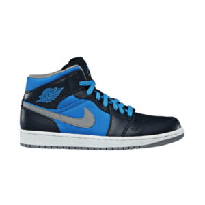 Air Jordan 1 Phat Mid Obsidian Photo Bleu 364770 405