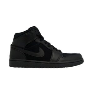 Air Jordan 1 Phat Mid Triple Noir 364770 020