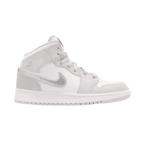 Air Jordan 1 Retro Mid GS Gris Brouillard 555112 012