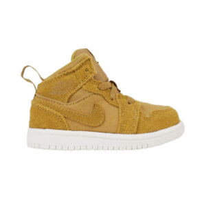 Air Jordan 1 Retro Mid BT Blé Blanc 640735 725