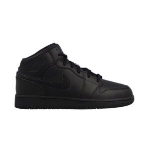 Air Jordan 1 Retro Mid Noir 2016 GS 554725 044