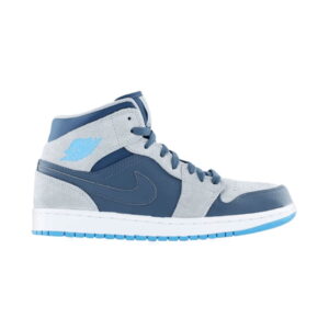 Air Jordan 1 Retro Mid Bleu Poudre Foncé 554724 406
