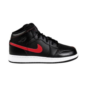 Air Jordan 1 Retro Mid GS Noir Gym Rouge 554725 009