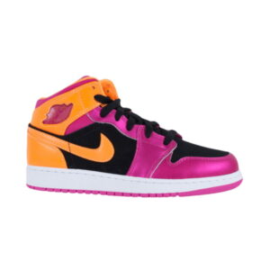 Air Jordan 1 Retro Mid GS Bright Citrus 555112 026