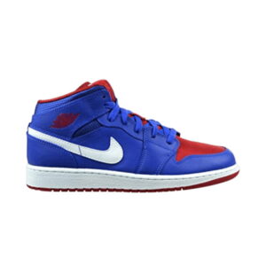 Air Jordan 1 Retro Mid GS Game Royal Baskets 554725 407