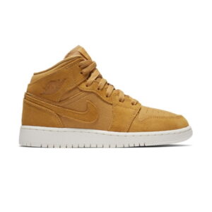 Air Jordan 1 Retro Mid GS Golden Harvest Baskets 554725 725