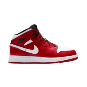 Air Jordan 1 Retro Mid GS Gym Rouge Blanc 554725 605