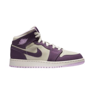 Air Jordan 1 Retro Mid GS Pro Violet Crème 555112 500