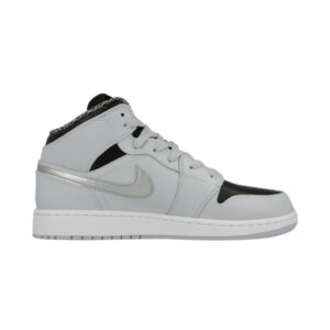 Air Jordan 1 Retro Mid GS Pure Platinum Baskets 554725 032