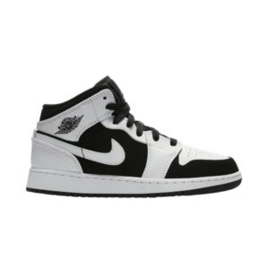 Air Jordan 1 Retro Mid GS Blanc 554725 113