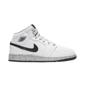 Air Jordan 1 Retro Mid GS Blanc Cement Crème 554725 115