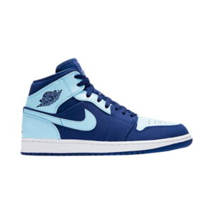 Air Jordan 1 Retro Mid Ice Bleu 554724 400