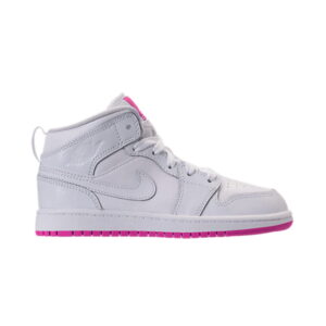 Air Jordan 1 Retro Mid PS Baskets Fuchsia Blast 640737 100