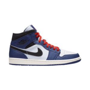 Air Jordan 1 Retro Mid SE Deep Royal Bleu Noir 852542 400