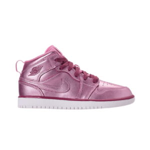 Air Jordan 1 Retro Mid SE PS Rose Rise Noir AV5173 640