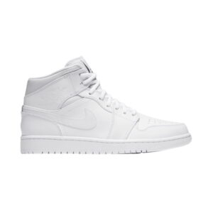 Air Jordan 1 Retro Mid Blanc 2017 554724 110