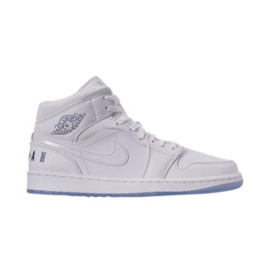 Air Jordan 1 Retro Mid Blanc Concord Baskets BQ6578 100