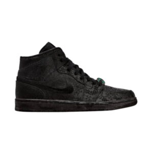 Baskets Dover Street Market x CLOT x Air Jordan 1 Mid Monochromarket Crème CLOT AJ1 NOIR