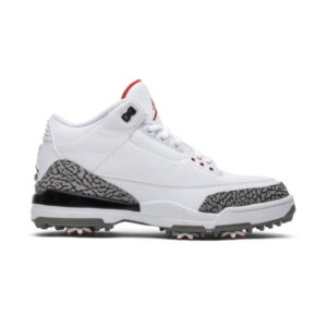 Air Jordan 3 Golf Blanc Ciment Baskets AJ3783 100