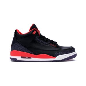 Air Jordan 3 Retro Crimson Baskets Blanc 136064 005