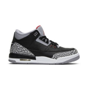 Air Jordan 3 Retro OG BG Noir Cement 2018 GS 854261 001
