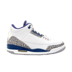 Air Jordan 3 Retro True Bleu 2001 Baskets 136064 141