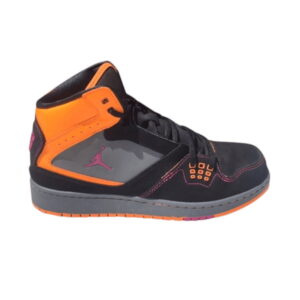 Jordan 1 Flight GS Noir Orange Blanc 371389 050