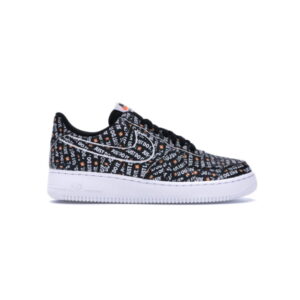 Nike Air Force 1 Low Just Do It Pack Noir Blanc AO6296 001