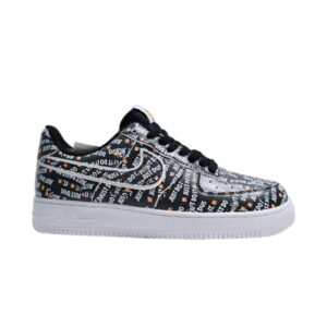Nike Air Force 1 Low Just Do It Pack Noir GS AO3977 001