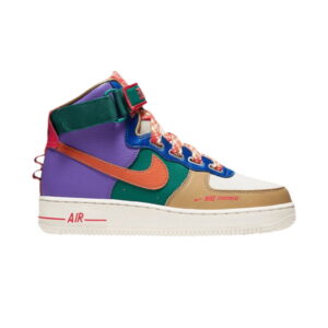 Wmns Air Force 1 High Utility Force est des baskets multicolores féminines CQ4810 046