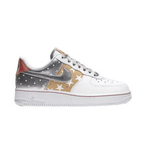 Nike Air Force 1 Low Metallic Gold Stars (Femme) CT3437 100