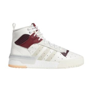 Baskets adidas Rivalry RM blanc bordeaux F34143
