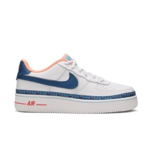 Nike Air Force 1 Low GS Swoosh Chain Marron CK9708 100