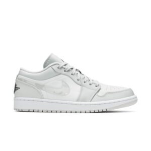 Air Jordan 1 Low Blanc Camo Baskets Gris DC9036 100