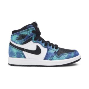 Air Jordan 1 Retro High OG PS Tie-Dye Baskets Gris CU0449 100