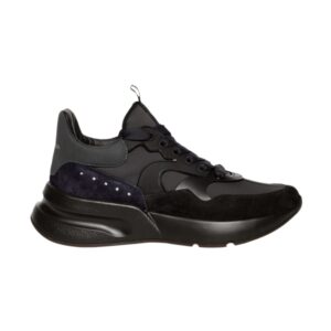 Alexander McQueen Baskets Mesh Runner Noir 610818 WHWJ5 1984