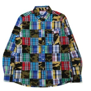 BAPE Chemise Patchwork Multi 154180
