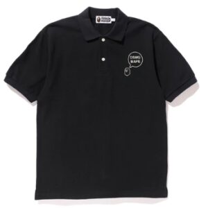 BAPE x DSMG Polo Noir 154442