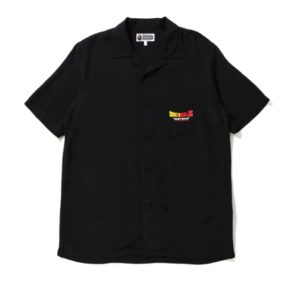 BAPE x Dragon Ball Z Baby Milo Super Saiyan SS Chemise Noir Blanc 154650